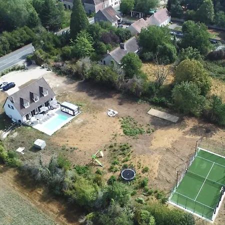 Cesar - Padel Prive, Piscine Chauffee, Maison Climatisee - 1h10 De Paris Bransles